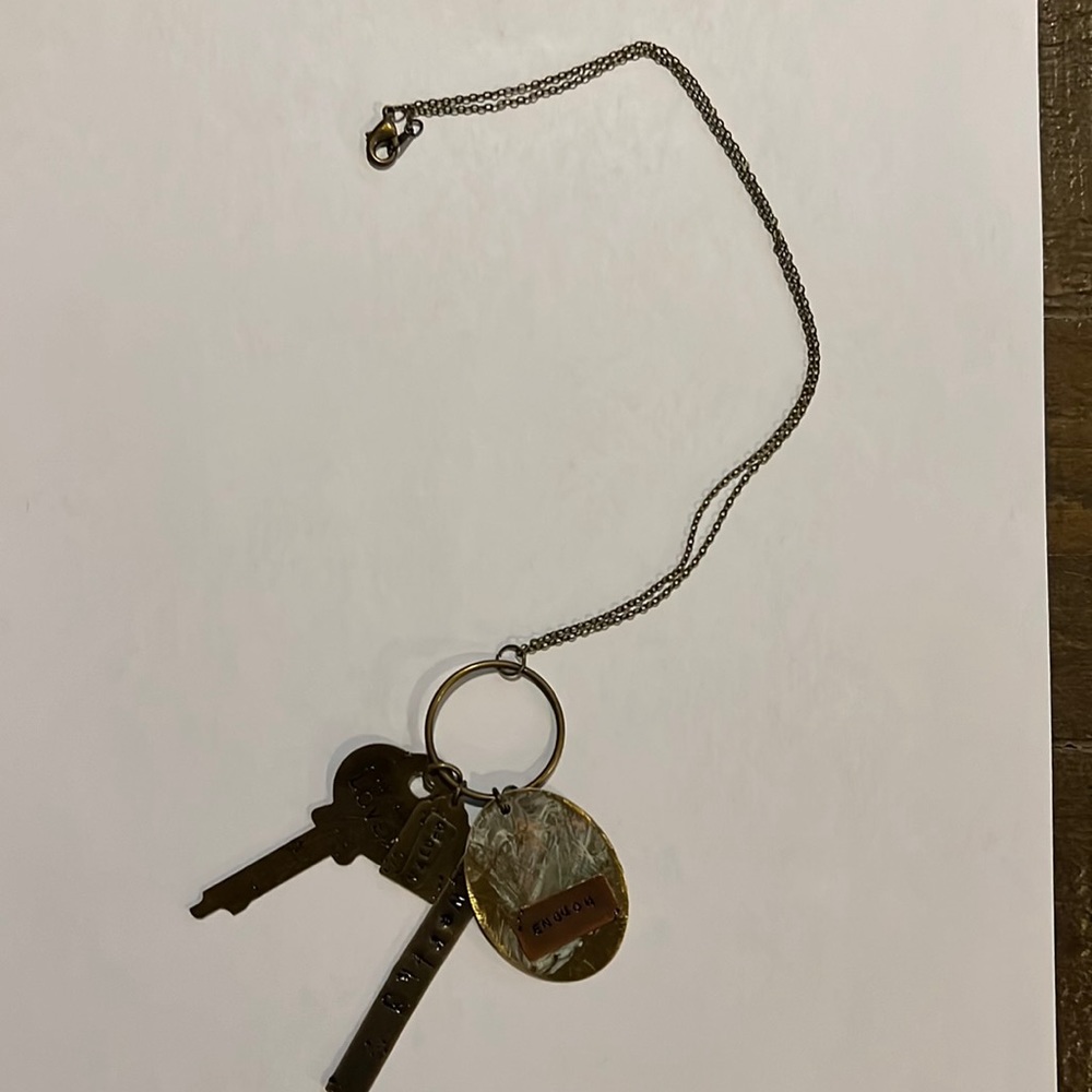 NWOT - Motivational Necklace handmade